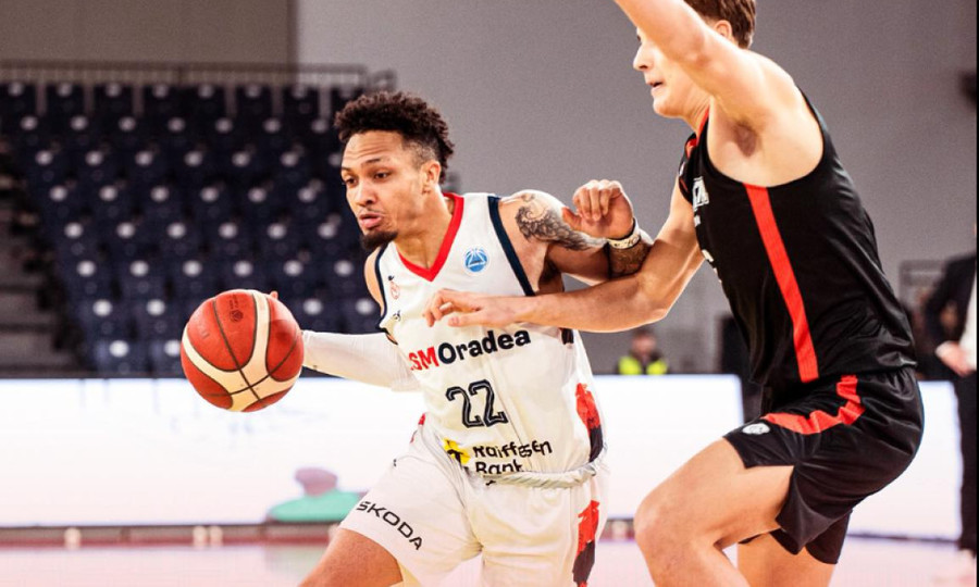 CSM Oradea – Cedevita Junior 103-79, în faza Top 16 a FIBA Europe Cup 