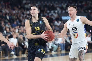 VIDEO | UBT Cluj - Aris Salonic 111-92. Ardelenii gestionează impecabil meciul decisiv şi se califică în faza următoare din BKT EuroCup