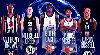 Jucătorii Russell şi Creek, de la U BT Cluj, în a doua echipă ideală a BKT EuroCup din acest sezon