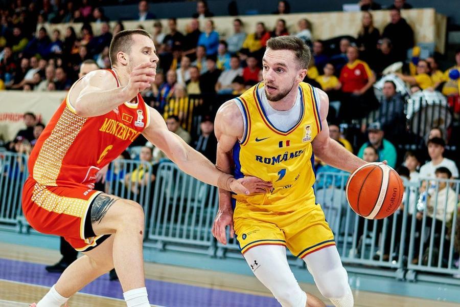 Muntenegru - România 65-64. Naţionala de baschet ratează calificarea în faza următoarea a preliminariilor CM