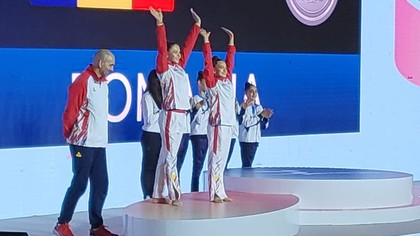 Rezultat istoric pentru România la gimnastică ritmică- junioare. Medalie de aur în probă individuală la CE din Israel