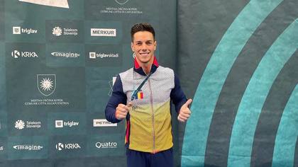 Andrei Muntean, medalie de argint la paralele, la Cupa Mondială Challenge de la Koper! 
