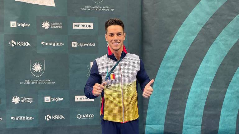 Andrei Muntean, medalie de argint la paralele, la Cupa Mondială Challenge de la Koper! 
