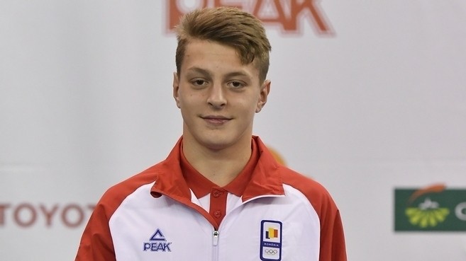 Gabriel Burtanete, locul 8 în finală la sărituri, la Cupa Mondială de la Baku