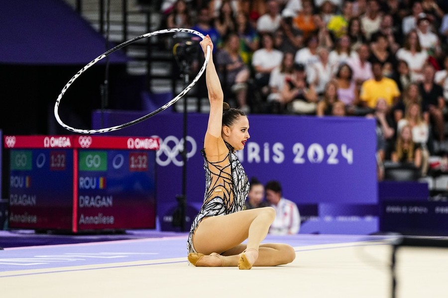 Annaliese Drăgan, locul 21 în calificările individuale la gimnastică ritmică. Sportiva noastră a ratat finala