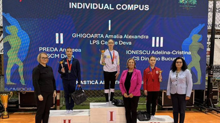 Amalia Ghigoarţă şi Rafael Szabo, campioni naţionali la individual-compus