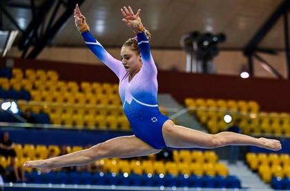 Sabrina Maneca Voinea, medalie de aur la sol, la Cupa Mondială de la Doha