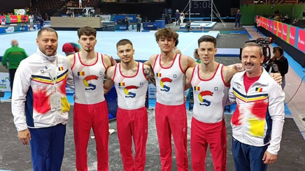 Echipa masculină a României, locul 22 la Campionatele Europene. Niciun gimnast român în finalele pe aparate