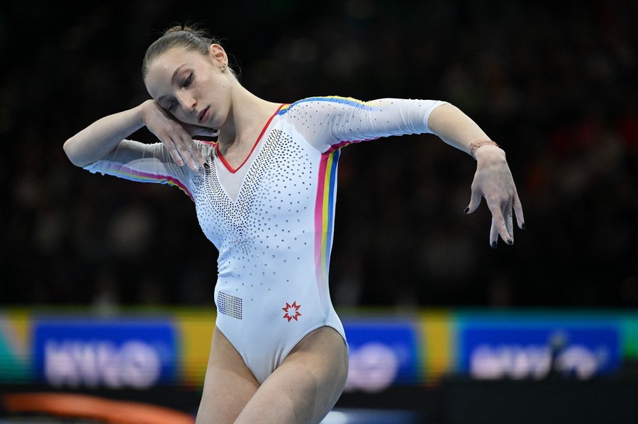 Performanţă mare reuşită de Ana Bărbosu la Europenele de la Leipzig. Bronz la individual compus. Revenire impresionantă a româncei la ultima rotaţie