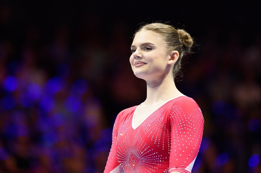 Denisa Golgotă, medalie de aur în finală la sol, în cadrul Cupei Mondiale de la Szombathely