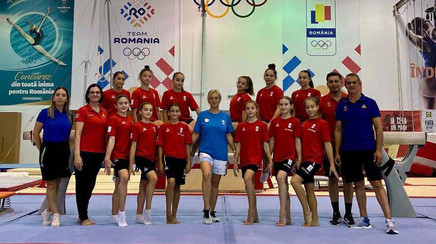 Lotul României pentru Campionatul European feminin de gimnastică