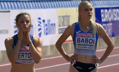 Atletismul românesc are viitor! Marina Baboi, calificare cu personal best în finala probei de 200 de metri, din cadrul europenelor de juniori