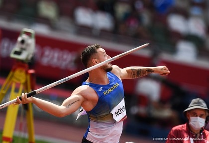 Alexandru Novac, ultimul sportiv român în competiţia olimpică, locul 12 în finală la aruncarea suliţei