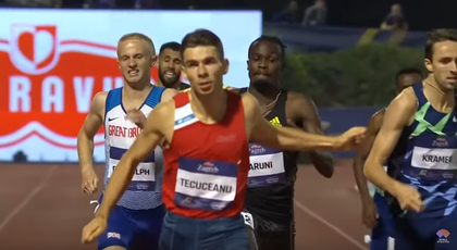 Zi mare pentru atletismul românesc. Cătălin Tecuceanu, victorie cu record naţional la Zagreb, în circuitul World Athletics Continental 