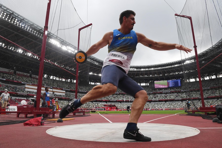 Alin Firfirică, locul 7 în finala de la aruncarea discului, la CM de atletism de la Eugene