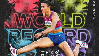 Americanca Sydney McLaughlin, campioană mondială la 400 metri garduri, cu record mondial