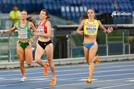 Atletism: Andrea Mikloş, locul 5 în finală la 400 metri, la CE de la Roma