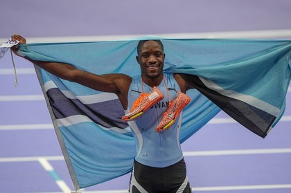 Jumătate de zi liberă în Botswana după aurul olimpic câştigat de Letsile Tebogo