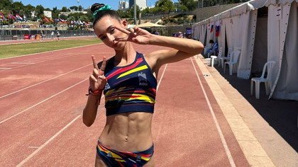 Ştefania Uţă, medalie de aur la 400 metri garduri, la Campionatele Europene U20