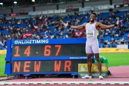 Americanul Noah Lyles a stabilit un nou record mondial într-o probă rară