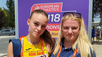 Carolina Pungă, vicecampioană europeană de junioare la doar 15 ani!