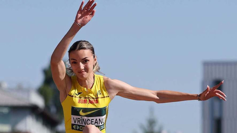 A mai venit o medalie la CM de atletism U20! Daria Vrînceanu a luat argintul la triplusalt
