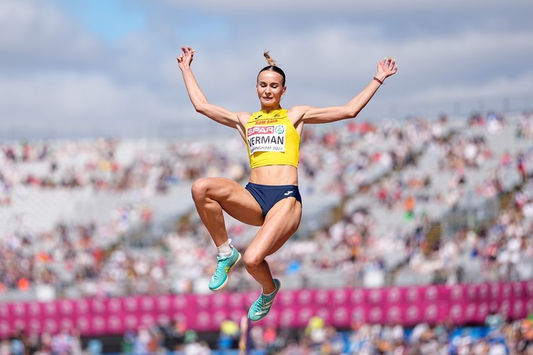 Ramona Verman, locul 10 la lungime, la Campionatele Europene de la Birmingham