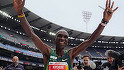 Prima victorie a lui Kipchoge la maraton în ultimii trei ani. El s-a impus la Melbourne