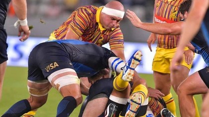 România – Argentina, scor 17-24, într-un meci test de rugby! A fost prima confruntare pe noul stadion Arcul de Triumf