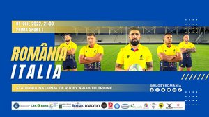 VIDEO | Naţionala de rugby joacă pe Prima Sport! ”Stejarii” au un super amical cu Italia, pe 1 iulie, în direct pe Prima Sport 1