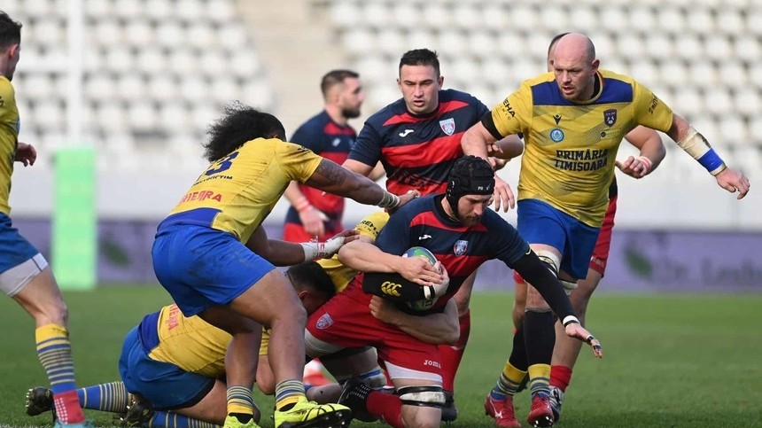 Steaua a câştigat Cupa României la rugby, după o finală cu Timişoara. A fost ultimul meci din cariera lui Florin Vlaicu