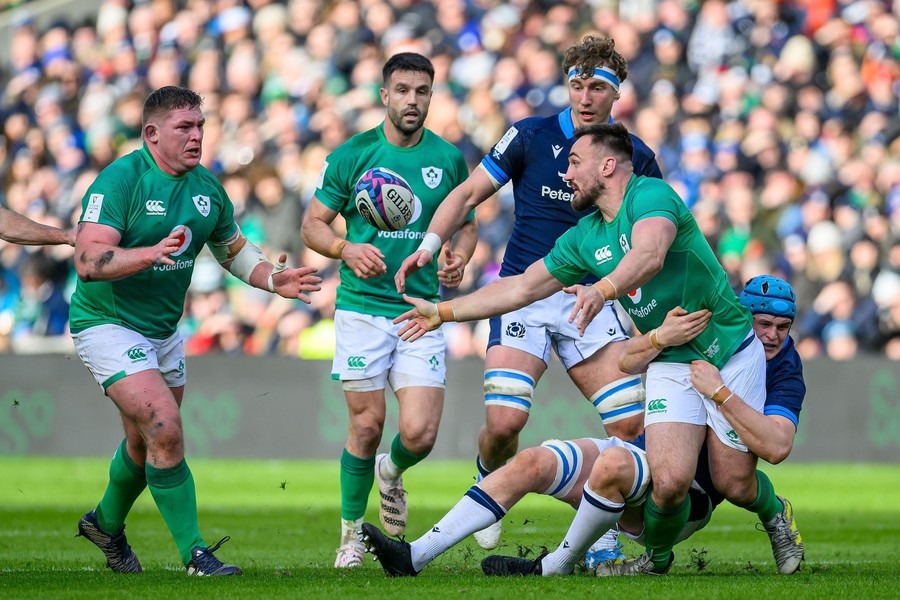 Irlanda s-a impus în Scoţia şi se gândeşte la Marele Şlem, în Turneul celor 6 Naţiuni