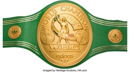 O centură WBC care i-a aparţinut lui Muhammad Ali a fost cumpărată cu 6,18 milioane de dolari 