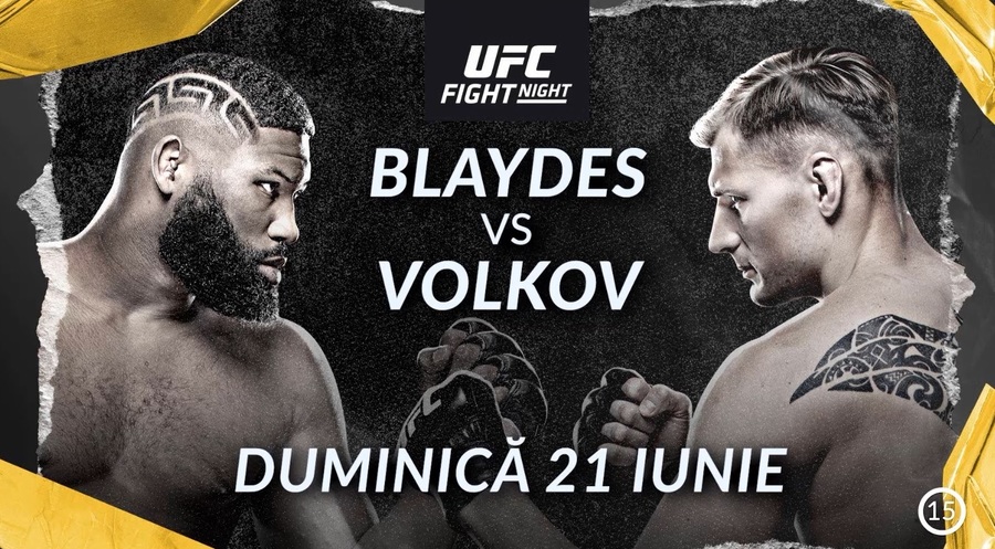 Dacă e duminică, e gală UFC! Blaydes vs. Volkov e în direct, de la ora 03:00, pe LOOK PLUS