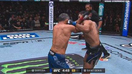 Francezul Saint Denis l-a învins pe pe americanul Dariush în doar 16 secunde, la gala UFC de la New York