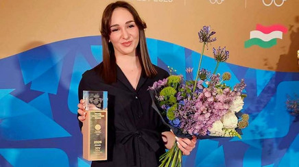 Sabrera Amalia Covaliu, câştigătoare a ”Premiului Piotr Nurowski”, pentru cea mai bună tânără sportivă din Europa în 2025