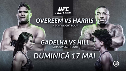 UFC Fight Night: Overeem vs Harris, premieră pe Look Plus, de la 23:00. Gala a fost LIVE pe Look Sport