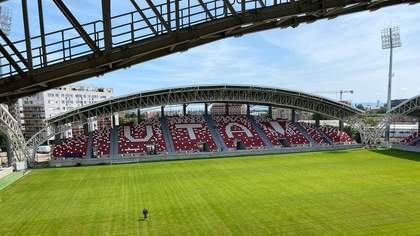 FOTO | Încă un stadion de top este aproape gata. Imagini superbe cu arena pe care va juca o echipă cu şanse mari de promovare în Liga 1