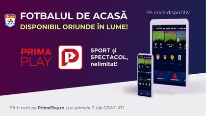 Canalele grupului Clever sunt online, pe PRIMAPLAY.RO - singura platformă pe care diaspora poate urmări fotbalul de acasă