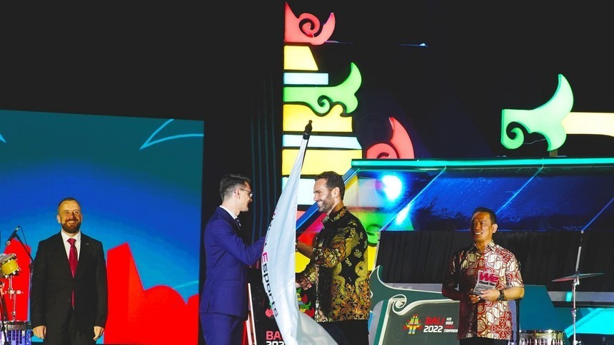 Municipiul Iaşi a preluat de la oraşul indonezian Bali steagul pentru organizarea Campionatelor Mondiale de Esports din 2023
