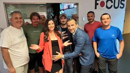 Schimbare de ştafetă la Focus Sport, cu zâmbete, emoţii şi un pic de adrenalină