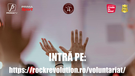 Rock Revolution Fest Bobâlna caută voluntari