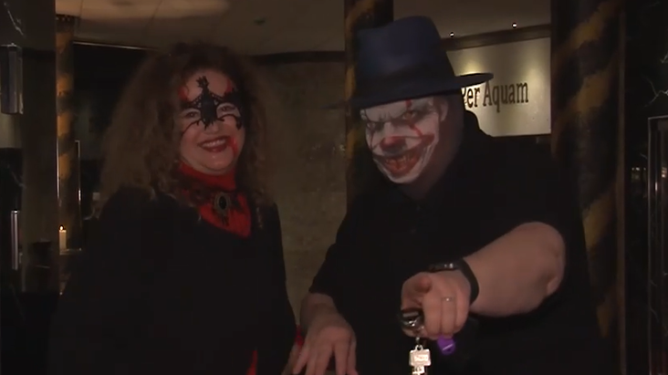 Weekend-ul de Halloween a fost unul de poveste la Vaţa Băi, în judeţul Hunedoara 