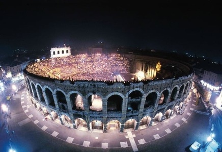 Arena Romană din Verona va găzdui ceremonia de închidere a Jocurilor Olimpice de iarnă