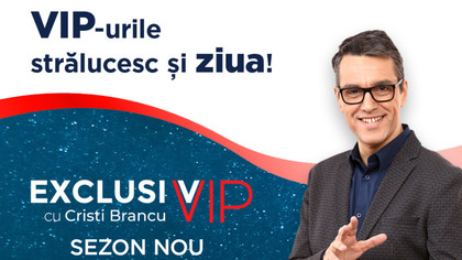 EXCLUSIV VIP revine cu un nou sezon şi o nouă oră de difuzare 