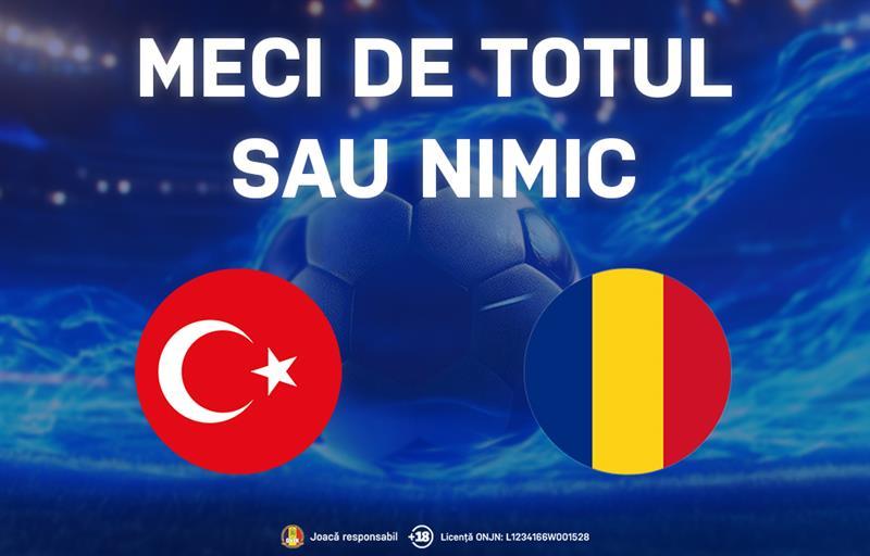 Turcia - România, duel de totul sau nimic pentru „tricolori” în cursa pentru Cupa Mondială 2026 