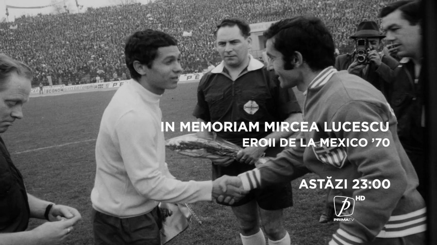 Mircea Lucescu, omagiat de Prima Sport şi Prima TV: programe speciale şi documentarul „Eroii de la Mexico ’70”