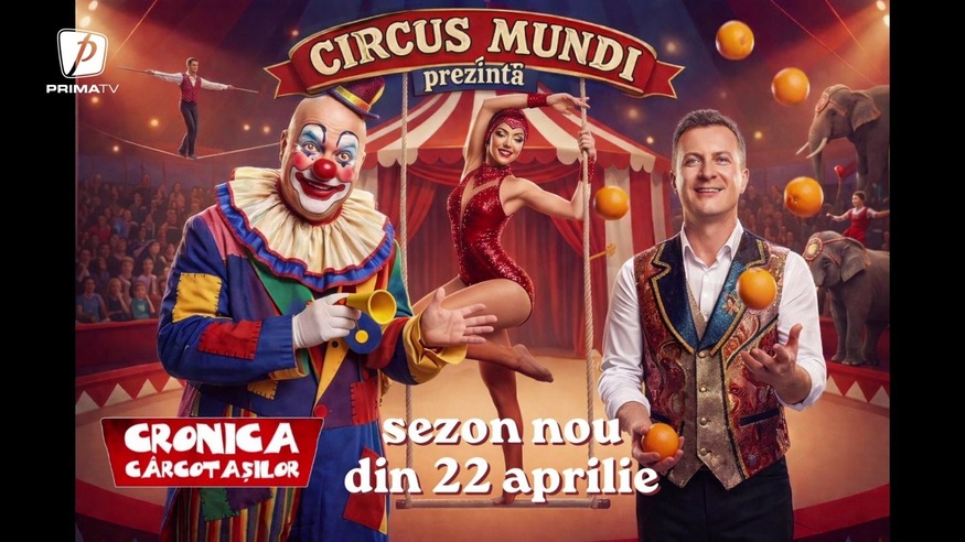 26 de ani de Cronica Cârcotaşilor! Sezonul 53 începe din 22 aprilie