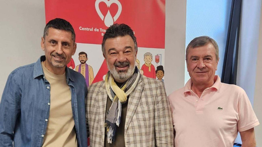 Nume mari din sportul românesc au făcut echipă şi au donat sânge pe ”Arcul de Triumf”