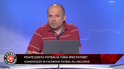 Poate exista fotbalul fără spectatori? VIDEO | Fotbal All Inclusive cu Radu Banciu